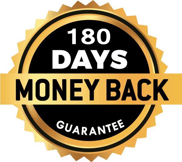 180 days Money Back Guarantee Silence Guardian